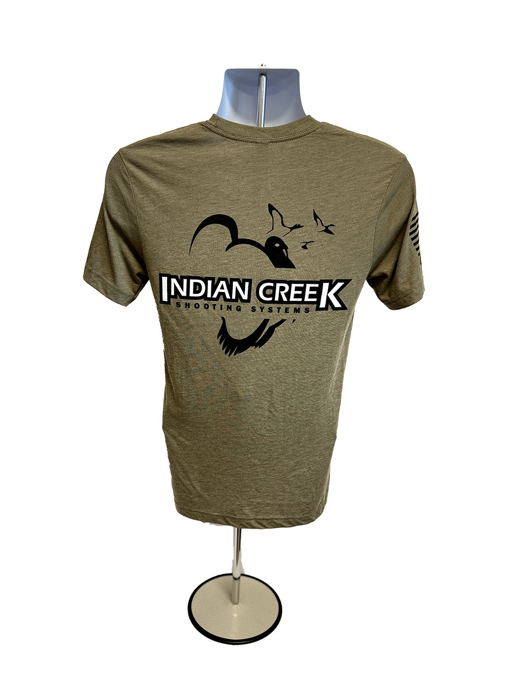 Bella Canvas NineLine T-Shirt - Indian Creek Shooting Systems